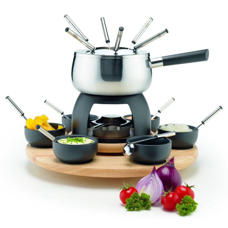 ClearAmbient 5 L FondueSet aus Edelstahl & Bewertungen Wayfair.de